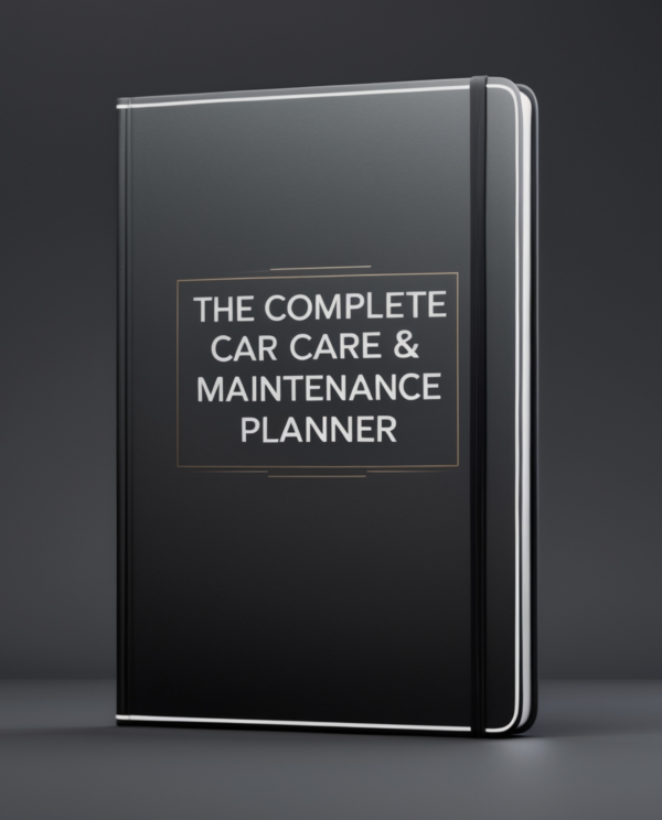 The Complete Car Care & Maintenance Planner