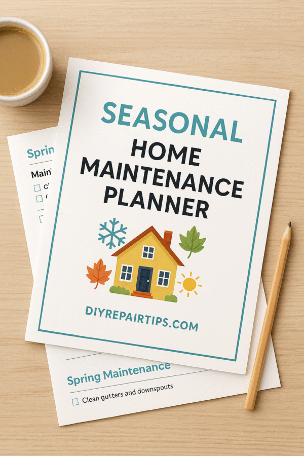 Seasonal Home Maintenance Planner