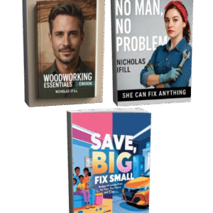 Woodworking & Crafting DIY Bundle | Essential Guides & Projects for Beginners