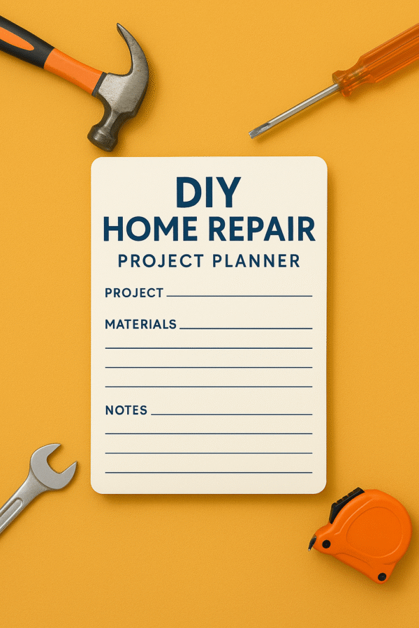 DIY Home Repair Project Planner
